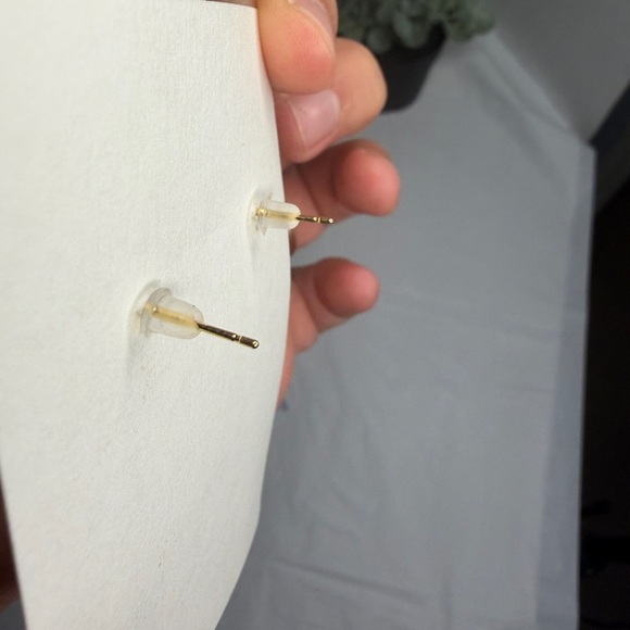 Handcrafted floral Earrings - Picture 3 of 5